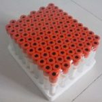 Plastic Vacutainer No Additive Blood Collection Tube 5mL, 100pcs